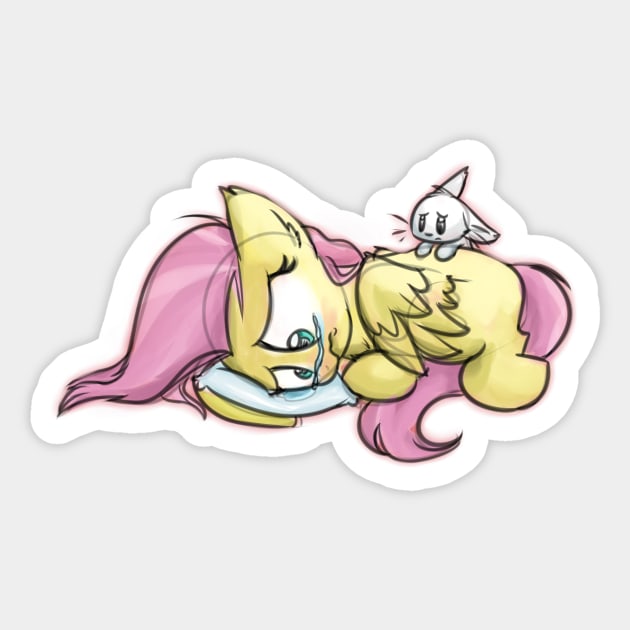 Cry It Out Sticker by LBRCloud